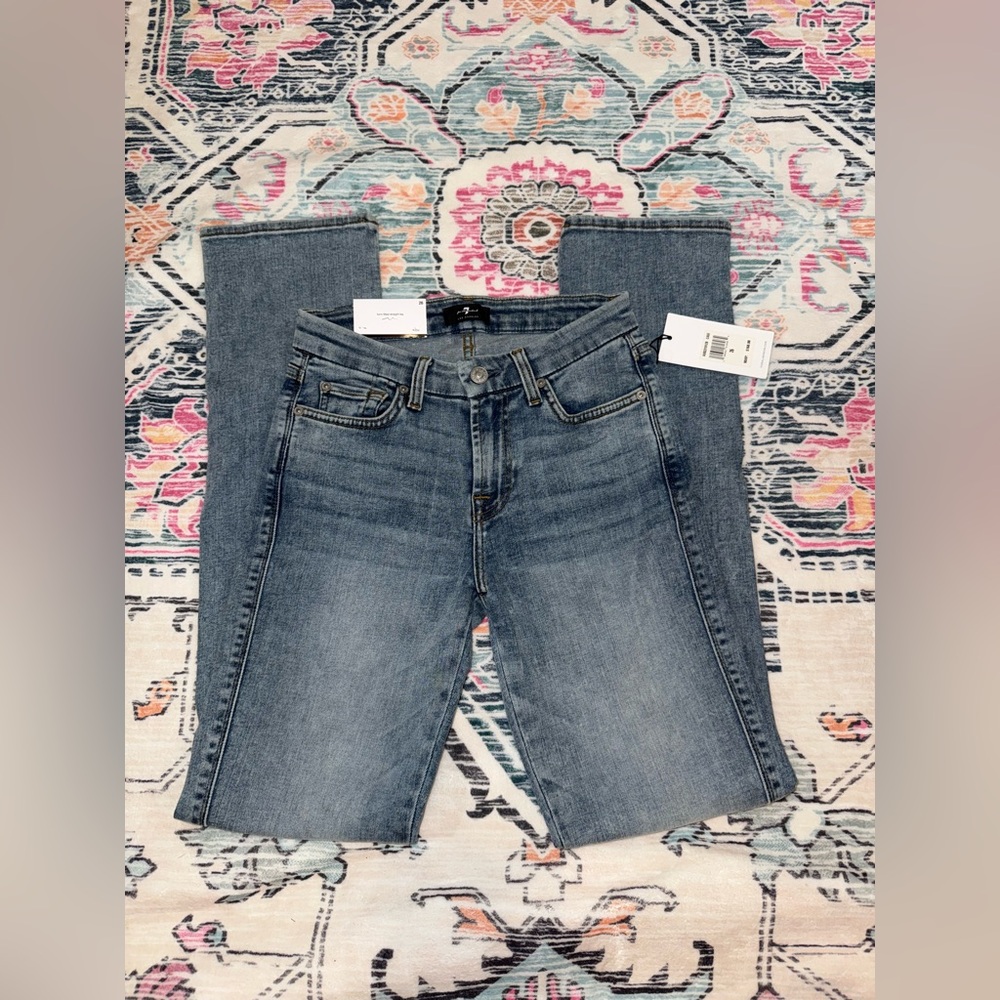 KIMMIE STRAIGHT LEG - 7 FOR ALL MANKIND JEANS